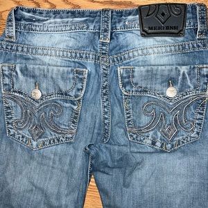 MEK DNM Perth B2 Boot Denim Blue Jeans Sz 32x32